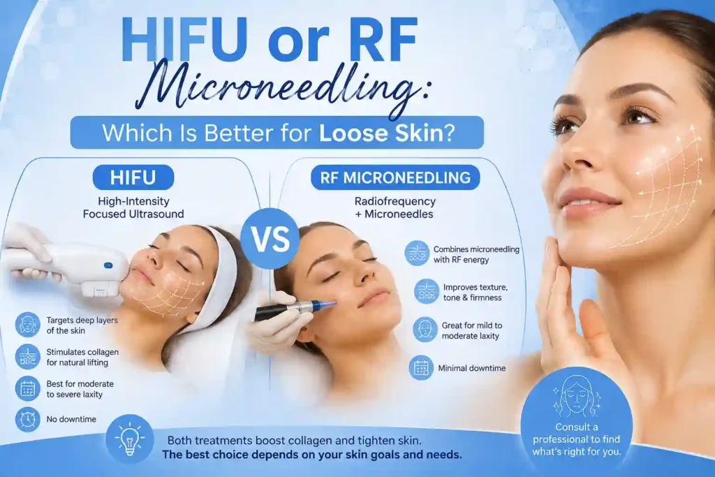 Lost the Weight but Not the Loose Skin? What You Should Know 2 HIFU or RF Microneedling: Which Is Better for Loose Skin Tring?